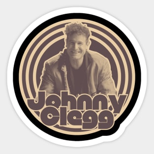 Johnny clegg 1970s vintage Sticker